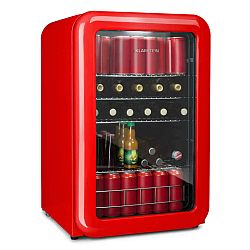 Klarstein PopLife, chladnička na nápoje, 115 l, 0-10°C, retro dizajn, červená