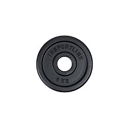 Liatinový olympijský kotúč inSPORTline Castblack OL 5 kg 50 mm