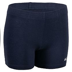ALLSIX Dievčenské volejbalové šortky V100 námornícke modré 12-13 r (149-159 cm)