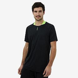 ALLSIX Pánsky tréningový dres na volejbal čierno-zelený čierna M