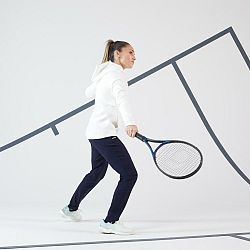 ARTENGO Dámske tenisové nohavice Light 500 tmavomodré XS (W26 L30)