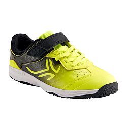 ARTENGO Detská tenisová obuv TS160 čierno-žltá žltá 30