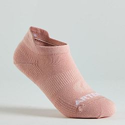 ARTENGO Detské nízke ponožky na tenis RS 160 3 páry modré, biele, ružové 31-34