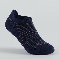 ARTENGO Detské nízke ponožky na tenis RS 160 3 páry tmavomodré 27-30
