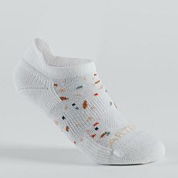 ARTENGO Detské ponožky na tenis RS 160 nízke 3 páry bielo-čierne biela 31-34