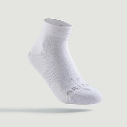 ARTENGO Detské športové ponožky RS 160 stredne vysoké 3 páry tmavomodré a biele 27-30