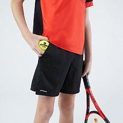 ARTENGO Detské tenisové šortky TSH Dry čierne 8-9 r (131-140 cm)
