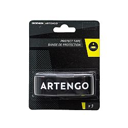 ARTENGO Ochranná páska na tenisové rakety Protect Tape 3 ks čierna .