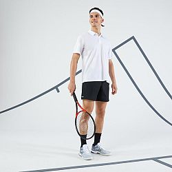 ARTENGO Pánske šortky Essential na tenis čierne 3XL