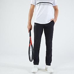 ARTENGO Pánske tenisové nohavice Essential čierne M (W32 L33)