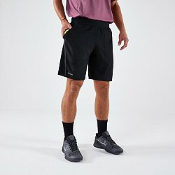 ARTENGO Pánske tenisové šortky Dry+ priedušné čierne M
