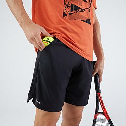 ARTENGO Pánske tenisové šortky Essential+ čierne 3XL