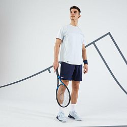 ARTENGO Pánske tenisové šortky Essential+ tmavomodré 3XL