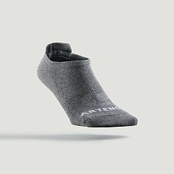 ARTENGO Športové ponožky RS 160 nízke 3 páry sivé šedá 47-50