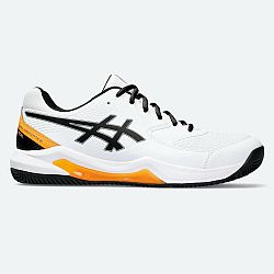 ASICS Pánska obuv na padel Gel Dedicate 8 bielo-oranžová 41,5