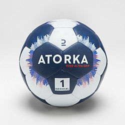ATORKA Hybridná lopta na hádzanú H500 veľkosť 1 modro-biela šedá 1