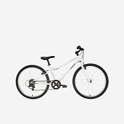 BTWIN Detský trekingový bicykel Riverside 100 9-12 rokov biela 24_QUOTE_