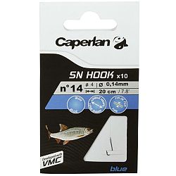 CAPERLAN Montované rybárske háčiky SN Hook modré 16