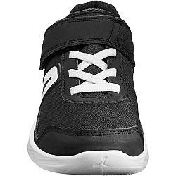 DECATHLON Detská obuv PW 100 na suchý zips čierna 31