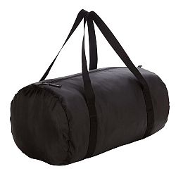 DOMYOS Skladacia taška na fitness 30 litrov čierna No Size