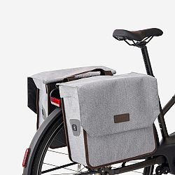 ELOPS Dvojitá taška na bicykel 500 2 × 20 l sivá LTD šedá
