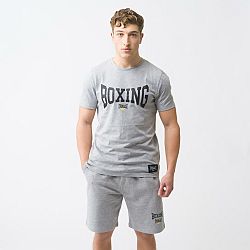 EVERLAST Tričko Boxing 23 s krátkym rukávom sivé šedá M