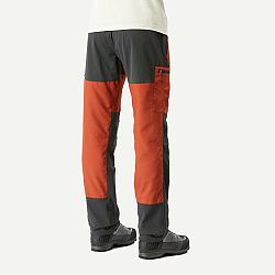 FORCLAZ Pánske odolné nohavice MT500 na horskú turistiku hnedá 2XL (L34)