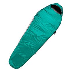 FORCLAZ Trekingový spací vak MT500 od 10 °C polyesterový zelená XL