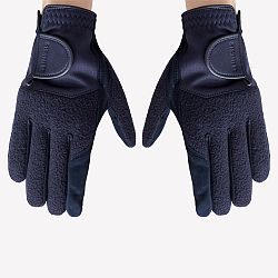 INESIS Dámske zimné golfové rukavice CW pár tmavomodré S