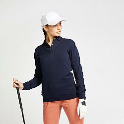 INESIS Dámsky golfový pulóver tmavomodrý XL