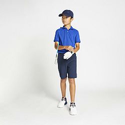INESIS Detské golfové šortky tmavomodré 12-13 r (151-160 cm)