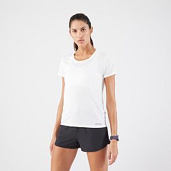 KALENJI Dámske bežecké tričko Run 100 priedušné biele XS
