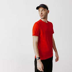 KALENJI Pánske bežecké tričko červené XL