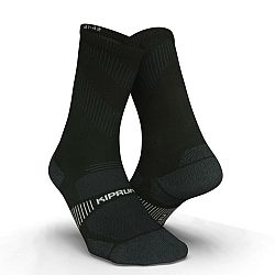 KIPRUN Bežecké ponožky Run900 tenké po lýtka čierne 45-46