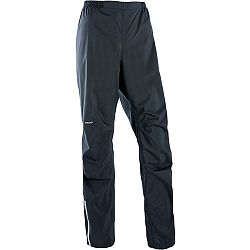 KIPRUN Dámske nepremokavé nohavice do dažďa čierne 2XS (W26 L31)