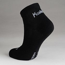 KIPRUN Detské nízke bežecké ponožky 3 páry čierne 27-30