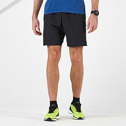 KIPRUN Pánske bežecké šortky na maratón s vreckami čierne L