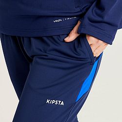KIPSTA Dámske tréningové nohavice na futbal Viralto modré M (W30 L31)