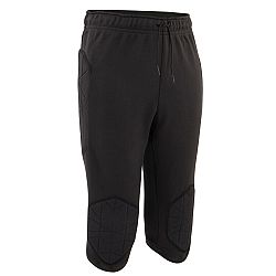 KIPSTA Detské brankárske nohavice F 100 čierne 12-13 r (151-160 cm)