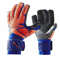 KIPSTA Detské rukavice F500 Viralto oranžovo-modré červená 6