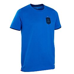 KIPSTA Detský futbalový dres FF100 Taliansko 2022 modrá 5-6 r (113-122 cm)
