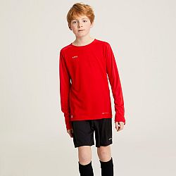 KIPSTA Detský futbalový dres s dlhým rukávom Viralto Club červený červená 14-15 r (161-172 cm)
