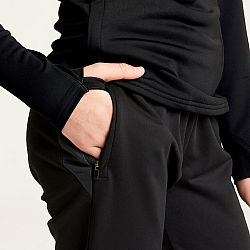 KIPSTA Dievčenské futbalové nohavice Viralto+ čierne 12-13 r (149-159 cm)