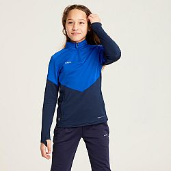 KIPSTA Dievčenské futbalové nohavice Viralto+ modré 5-6 r (113-122 cm)