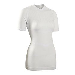 KIPSTA Pánske spodné tričko na futbal Keepdry 500 s krátkymi rukávmi biele L