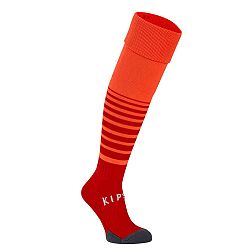 KIPSTA Ponožky F500 Oranžové Refl.