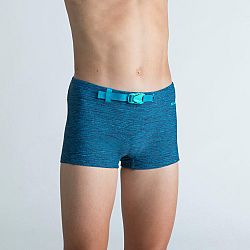 NABAIJI Chlapčenské boxerkové plavky Kibelt 100 modré s prackou modrá 12-13 r 151-160 cm