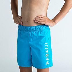 NABAIJI Chlapčenské šortkové plavky 100 modré tyrkysová 5-6 r (113-122 cm)
