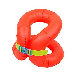 NABAIJI Detská plávacia vesta pre 18-30 kg nafukovacia oranžová červená