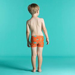 NABAIJI Detské boxerkové plavky oranžové oranžová 24 m (82-88 cm)